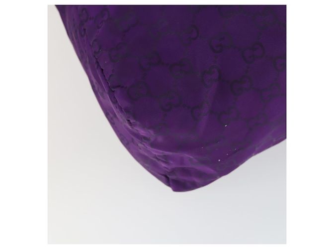 Sac à bandoulière GG en toile Gucci Nylon Violet 281487 Auth 169451 - vue 16