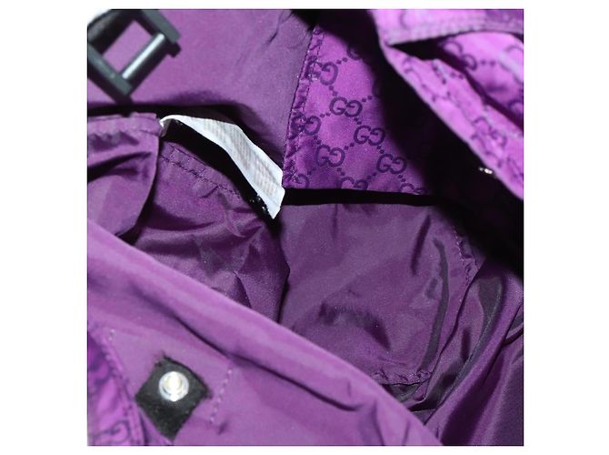 Sac à bandoulière GG en toile Gucci Nylon Violet 281487 Auth 169451 - vue 18