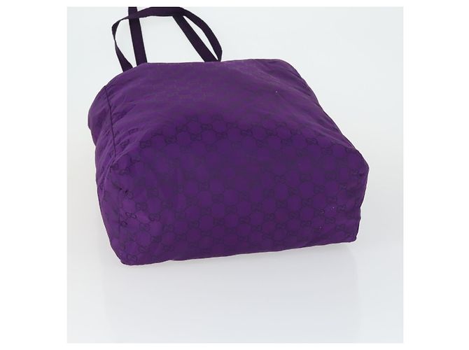 Sac à bandoulière GG en toile Gucci Nylon Violet 281487 Auth 169451 - vue 5