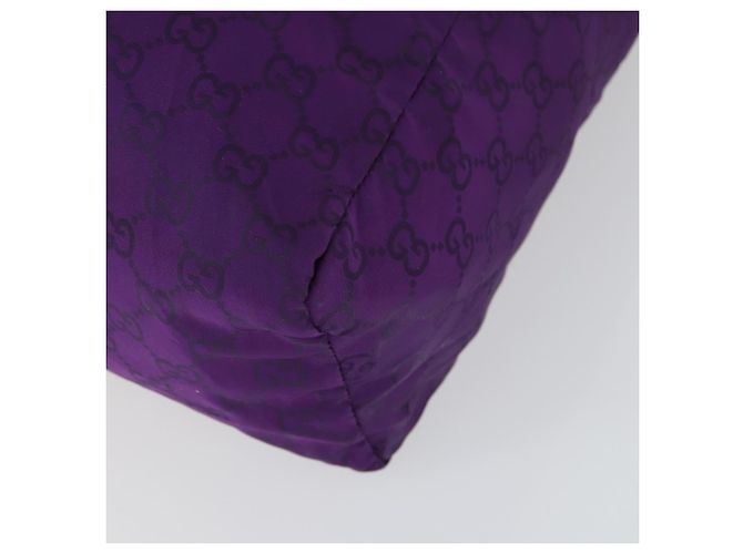 Sac à bandoulière GG en toile Gucci Nylon Violet 281487 Auth 169451 - vue 9
