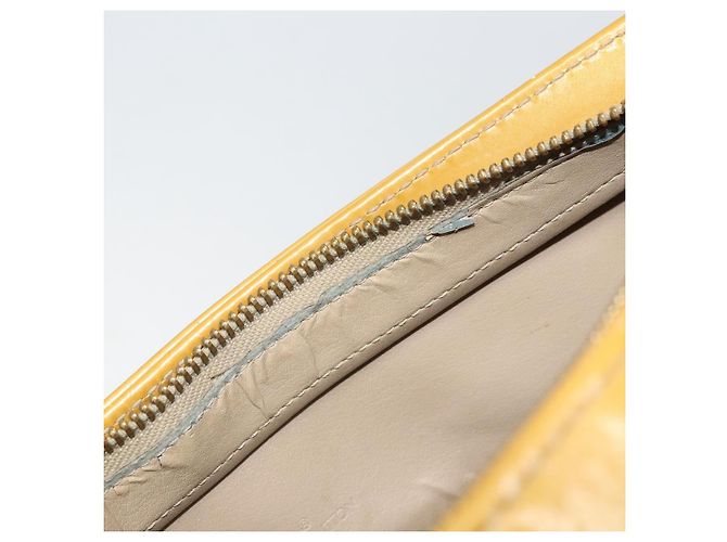 LOUIS VUITTON Borsa a Mano Monogram Vernis Houston Beige M91004 LV Auth 171942 - vista 10