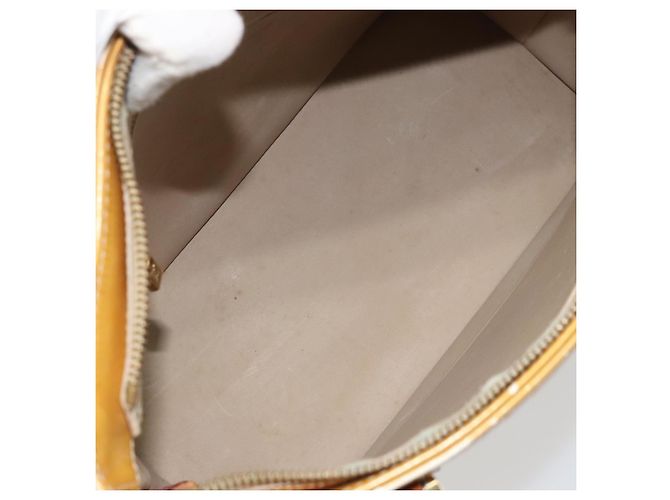 LOUIS VUITTON Borsa a Mano Monogram Vernis Houston Beige M91004 LV Auth 171942 - vista 11