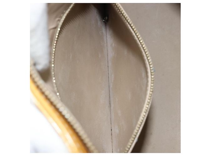 LOUIS VUITTON Borsa a Mano Monogram Vernis Houston Beige M91004 LV Auth 171942 - vista 24