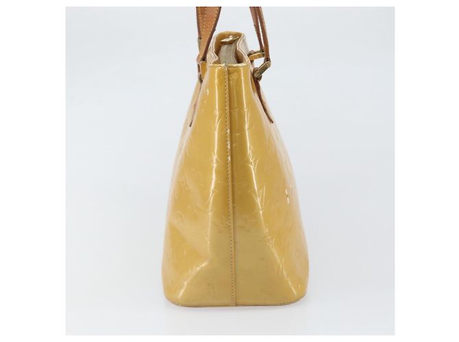 LOUIS VUITTON Borsa a Mano Monogram Vernis Houston Beige M91004 LV Auth 171942 - vista 4