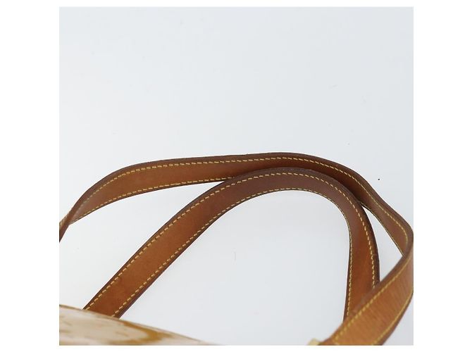 LOUIS VUITTON Borsa a Mano Monogram Vernis Houston Beige M91004 LV Auth 171942 - vista 8