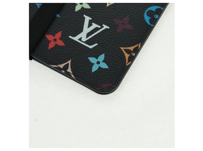 LOUIS VUITTON Multicolor Binder Black LV Auth BA10558SM - view 14
