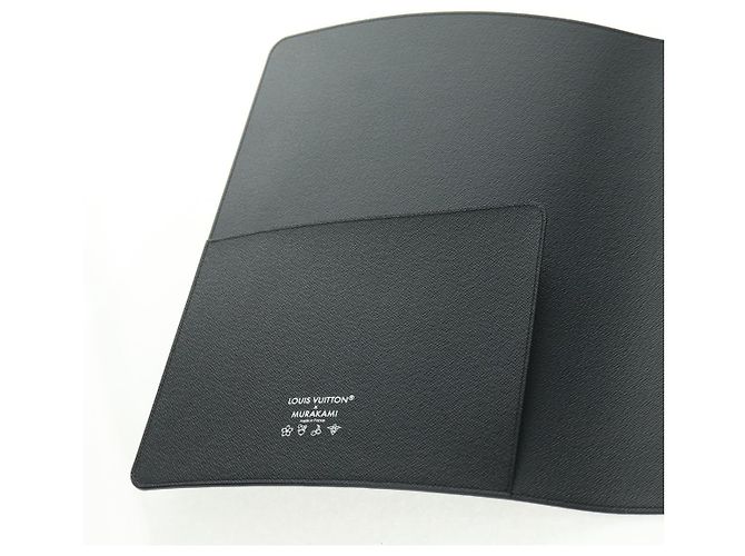 LOUIS VUITTON Multicolor Binder Black LV Auth BA10558SM - view 17