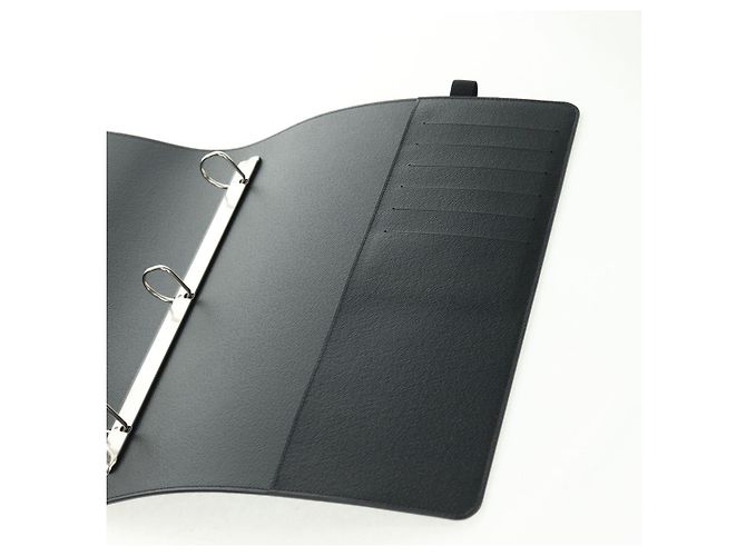LOUIS VUITTON Multicolor Binder Black LV Auth BA10558SM - view 18