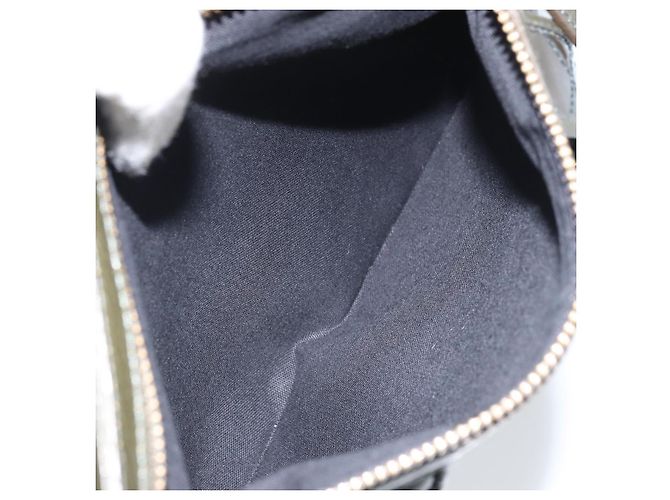 Borsa a Spalla in Pelle Khaki Oro BURBERRY Auth hk3489 D'oro Cachi - vista 24