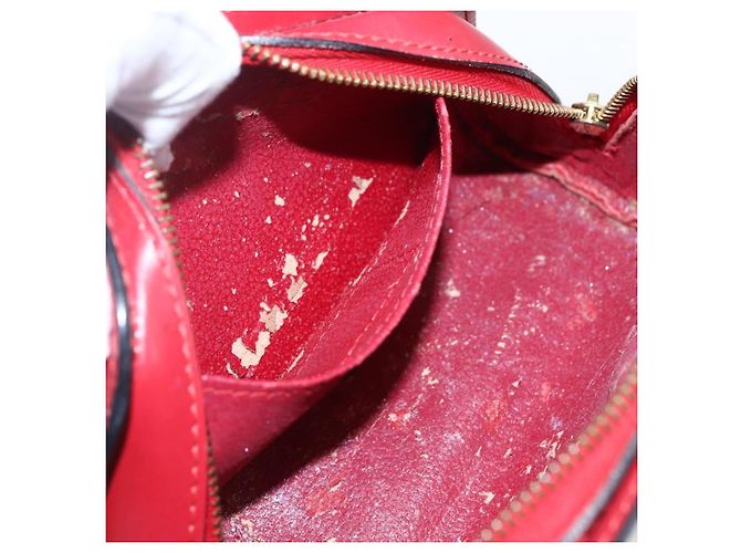LOUIS VUITTON Pochette Dauphine PM Epi Rosso Castigliano M48447 LV Auth 171867 - vista 11