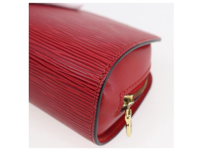 LOUIS VUITTON Pochette Dauphine PM Epi Rosso Castigliano M48447 LV Auth 171867 - vista 15