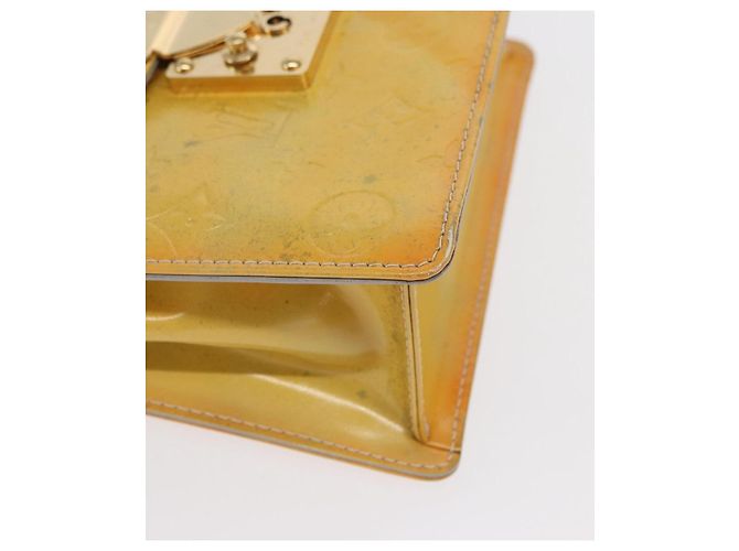 LOUIS VUITTON Borsa a mano Spring street Monogram Vernis Grigio M91029 LV Auth 171927 - vista 14