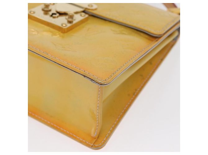 LOUIS VUITTON Borsa a mano Spring street Monogram Vernis Grigio M91029 LV Auth 171927 - vista 15