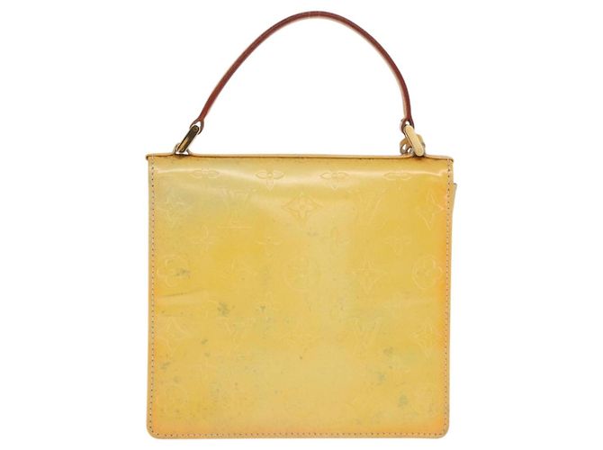 LOUIS VUITTON Borsa a mano Spring street Monogram Vernis Grigio M91029 LV Auth 171927 - vista 2