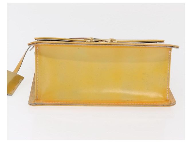 LOUIS VUITTON Borsa a mano Spring street Monogram Vernis Grigio M91029 LV Auth 171927 - vista 5