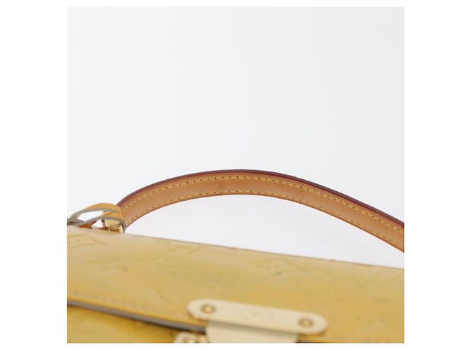 LOUIS VUITTON Borsa a mano Spring street Monogram Vernis Grigio M91029 LV Auth 171927 - vista 8