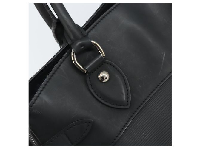 LOUIS VUITTON Borsa a Mano Epi Passy PM Nera M59262 LV Auth ka2401 Nero - vista 17