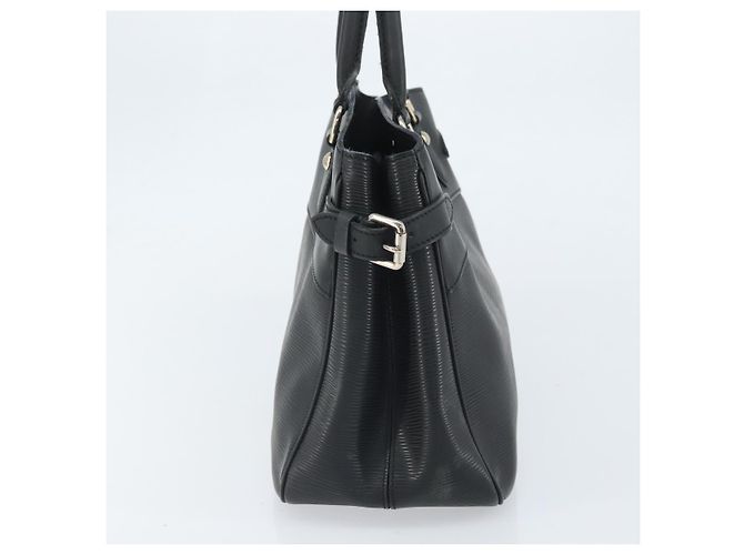 LOUIS VUITTON Borsa a Mano Epi Passy PM Nera M59262 LV Auth ka2401 Nero - vista 3
