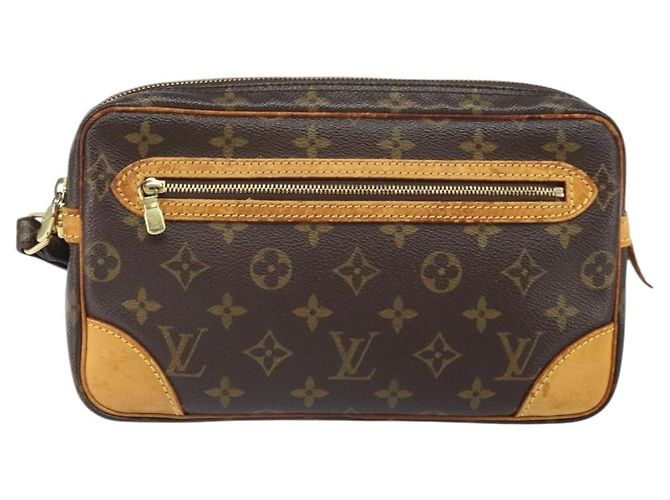 LOUIS VUITTON Monogram Marly Dragonne GM Clutch Bag M51825 LV Auth ka2411 - view 13