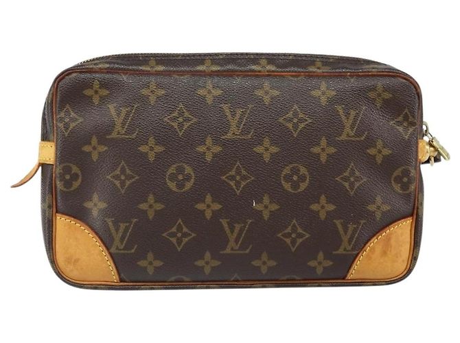 LOUIS VUITTON Monogram Marly Dragonne GM Clutch Bag M51825 LV Auth ka2411 - view 2