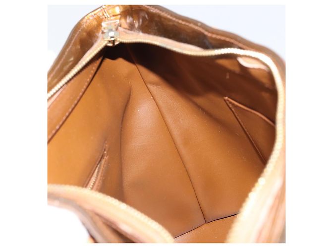 LOUIS VUITTON Borsa a Mano Houston Monogram Vernis Bronzo M91122 LV Auth 171944 - vista 19