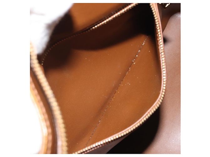 LOUIS VUITTON Borsa a Mano Houston Monogram Vernis Bronzo M91122 LV Auth 171944 - vista 22