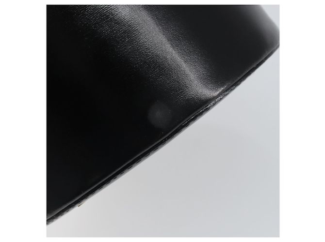 Céline Borsa a mano Vanity in pelle nera e oro Auth 169907V Nero D'oro - vista 8