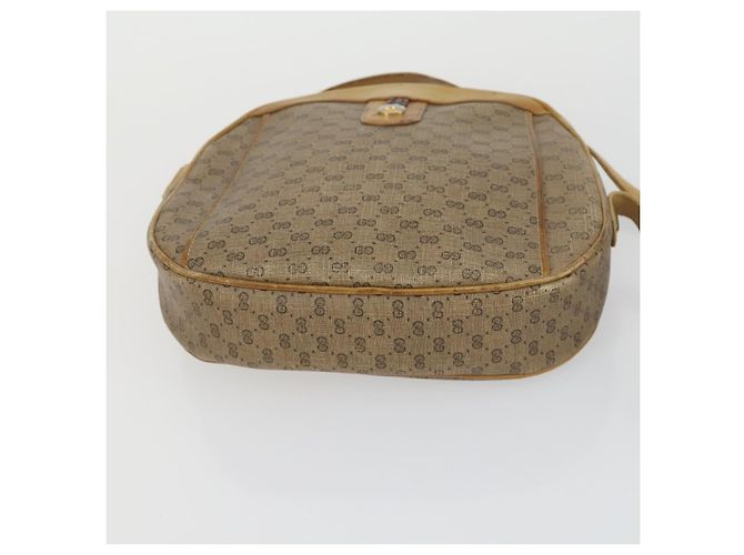 Borsa a spalla Gucci GG Supreme Web Sherry Line PVC 5 Set Beige Rosso Auth BA10584 - Ansicht 25