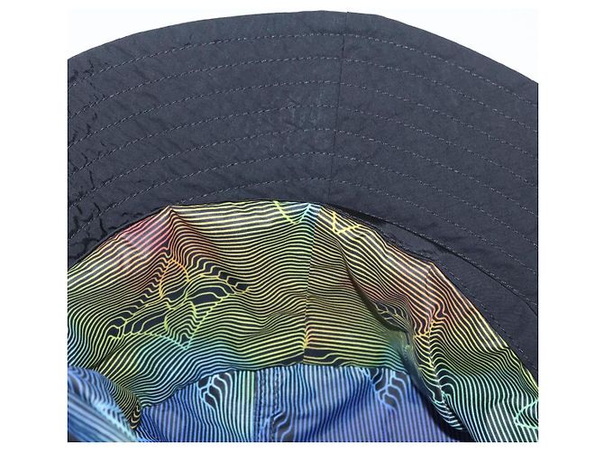 Cappello Bucket Trasformabile LOUIS VUITTON Cappello in Nylon Nero MP2552 LV Auth 171199M - vista 14
