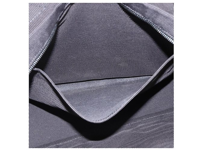 Hermès HERMES Her Line Tote MM Handtasche aus Canvas Grau Silber Authentisch 172058 Braun - Ansicht 19