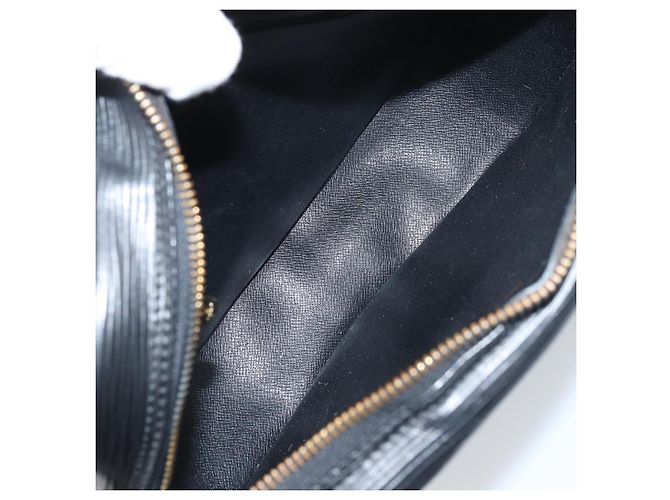 LOUIS VUITTON Borsa a Spalla Epi Jeune Fille MM Nera M52152 LV Auth ka2241 Nero - vista 10