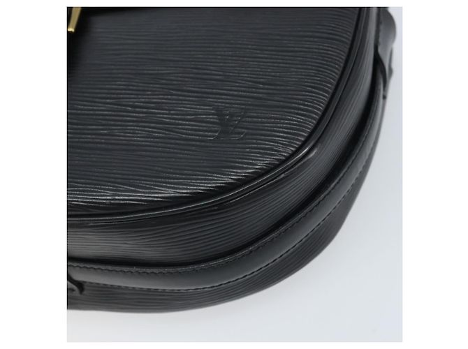 LOUIS VUITTON Borsa a Spalla Epi Jeune Fille MM Nera M52152 LV Auth ka2241 Nero - vista 14