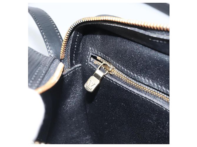 LOUIS VUITTON Borsa a Spalla Epi Jeune Fille MM Nera M52152 LV Auth ka2241 Nero - vista 22
