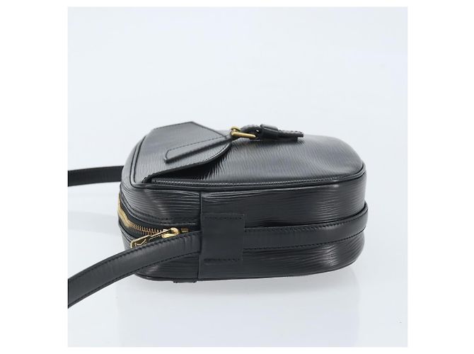 LOUIS VUITTON Borsa a Spalla Epi Jeune Fille MM Nera M52152 LV Auth ka2241 Nero - vista 4
