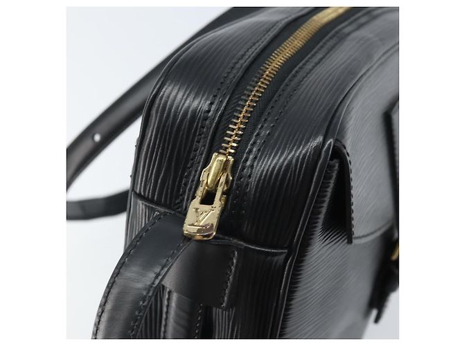 LOUIS VUITTON Borsa a Spalla Epi Jeune Fille MM Nera M52152 LV Auth ka2241 Nero - vista 9