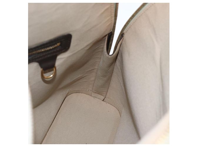 LOUIS VUITTON Monogram Mini Alma Haut Hand Bag Khaki M92203 LV Auth 168931 - view 18