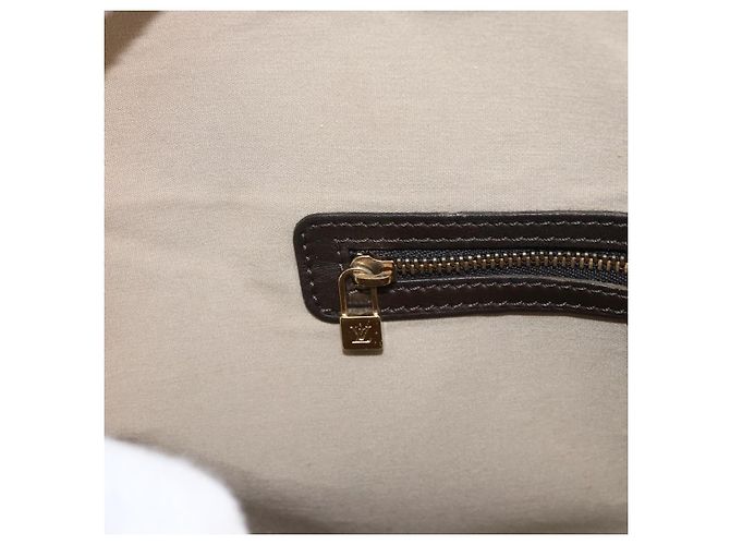 LOUIS VUITTON Monogram Mini Alma Haut Hand Bag Khaki M92203 LV Auth 168931 - view 20