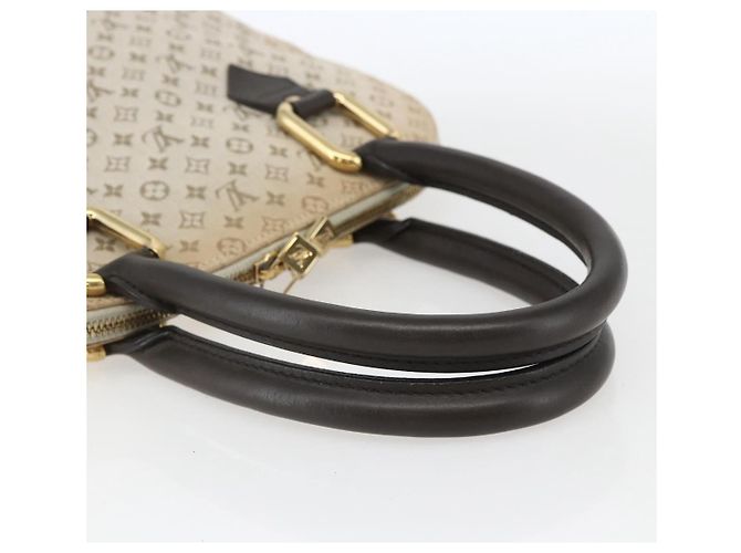 LOUIS VUITTON Monogram Mini Alma Haut Hand Bag Khaki M92203 LV Auth 168931 - view 7