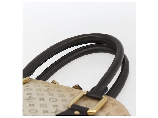 LOUIS VUITTON Monogram Mini Alma Haut Hand Bag Khaki M92203 LV Auth 168931 - view 8