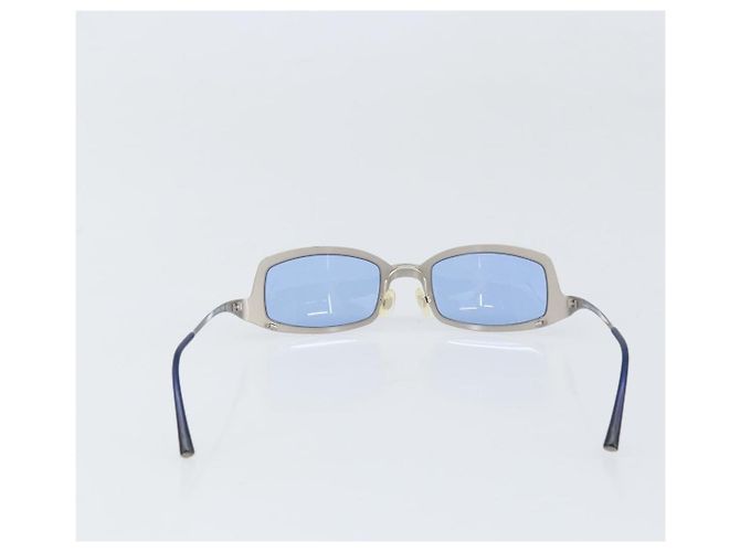 Occhiali da sole CHANEL metallo Blu CC Auth BA10546 - vista 2