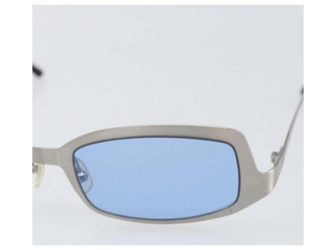 Occhiali da sole CHANEL metallo Blu CC Auth BA10546 - vista 6