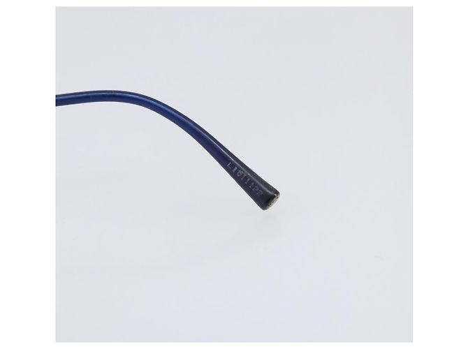 Occhiali da sole CHANEL metallo Blu CC Auth BA10546 - vista 9