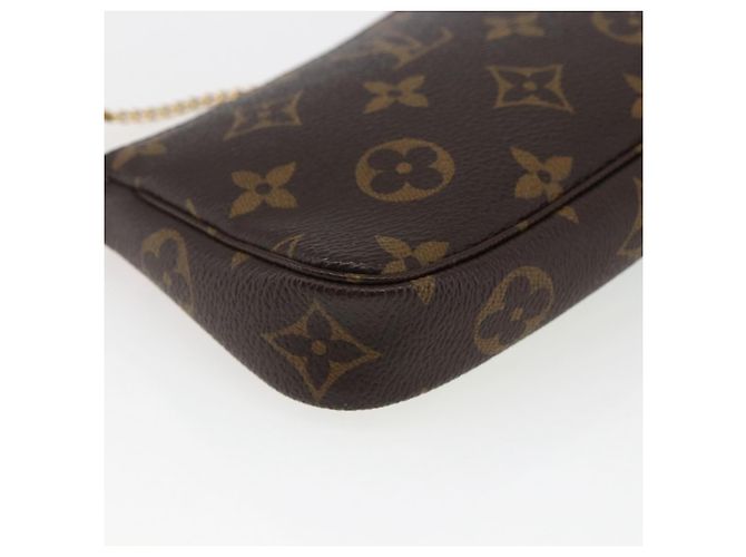 LOUIS VUITTON Monogram Vivienne Mini Pochette Accessori M45905 Auth 168260SM Monogramma - vista 18