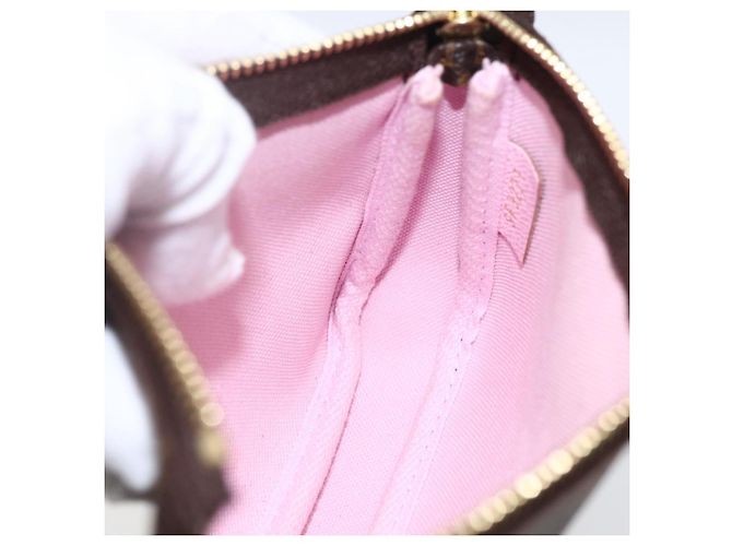 LOUIS VUITTON Monogram Vivienne Mini Pochette Accessori M45905 Auth 168260SM Monogramma - vista 21