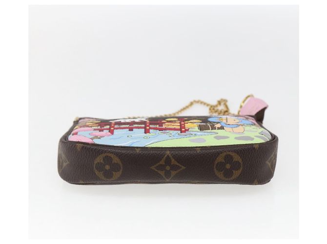 LOUIS VUITTON Monogram Vivienne Mini Pochette Accessori M45905 Auth 168260SM Monogramma - vista 5