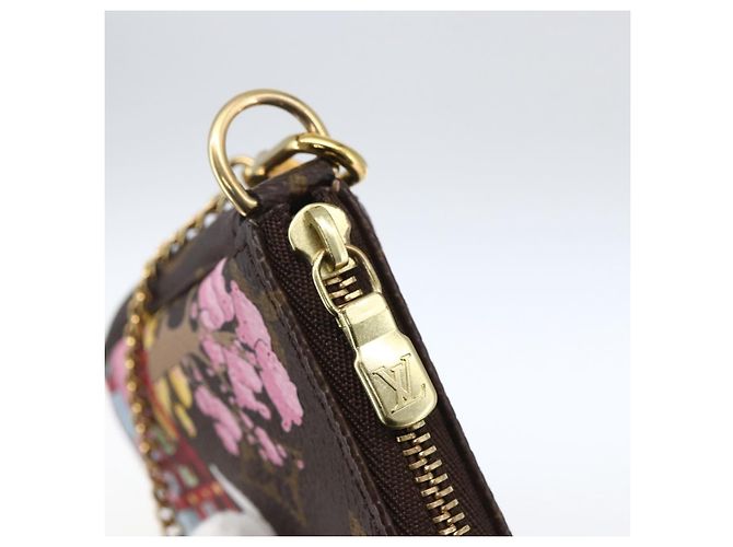 LOUIS VUITTON Monogram Vivienne Mini Pochette Accessori M45905 Auth 168260SM Monogramma - vista 9