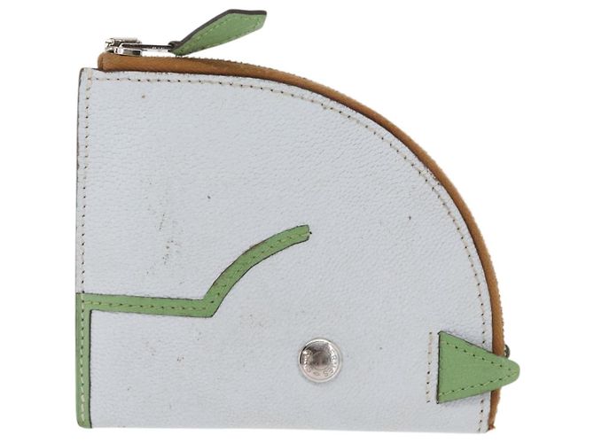 Hermès Portafoglio Paddock in pelle azzurro chiaro Auth HERMES 169952 Blu chiaro - vista 13