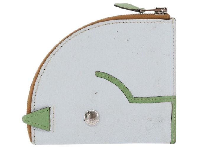 Hermès Portafoglio Paddock in pelle azzurro chiaro Auth HERMES 169952 Blu chiaro - vista 2