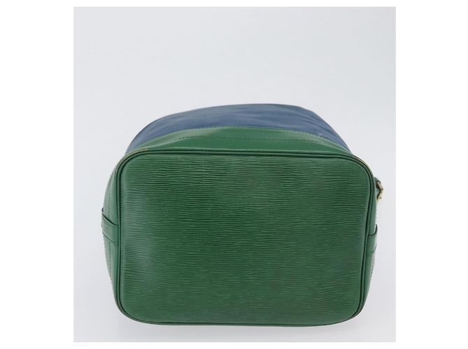 Noe Louis Vuitton Epi Noé Schultertasche Bicolor Grün Blau M44044 LV Auth BA10355 - Ansicht 5