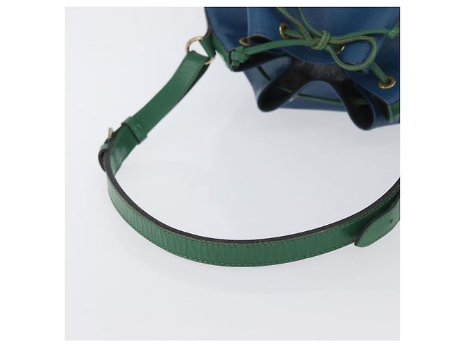 Noe Louis Vuitton Epi Noé Schultertasche Bicolor Grün Blau M44044 LV Auth BA10355 - Ansicht 7